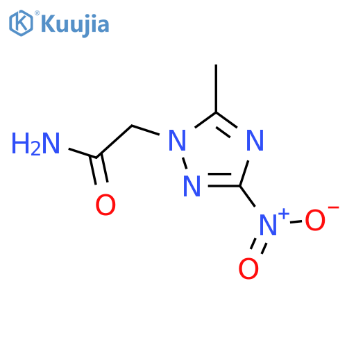 1H-1,2,4-Triazole-1-acetamide,5-methyl-3-nitro- structure