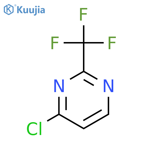 4-Chloro-2-(trifluoromethyl)pyrimidine structure