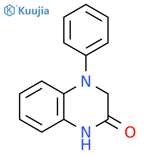 2(1H)-Quinoxalinone, 3,4-dihydro-4-phenyl- structure
