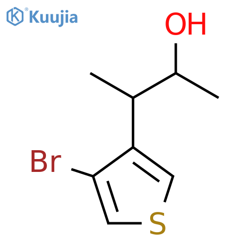 3-(4-Bromothiophen-3-yl)butan-2-ol structure