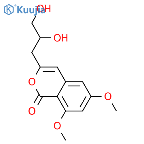 8-Hydroxy-3-(2-hydroxypropyl)-6-methoxy-1H-2-benzopyran-1-one; (ξ)-form, 3'-Hydroxy, 8-Me ether structure