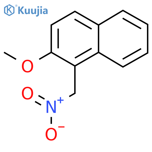 2-methoxy-1-(nitromethyl)naphthalene structure