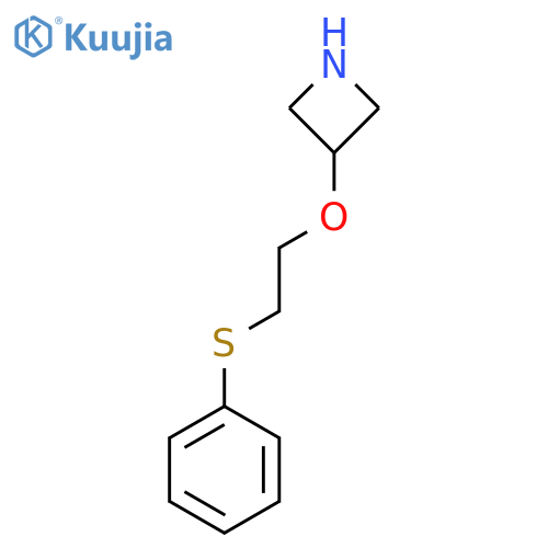3-[2-(Phenylsulfanyl)ethoxy]azetidine structure