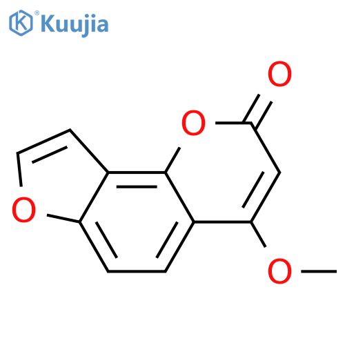 2H-Furo[2,3-h]-1-benzopyran-2-one,4-methoxy- structure