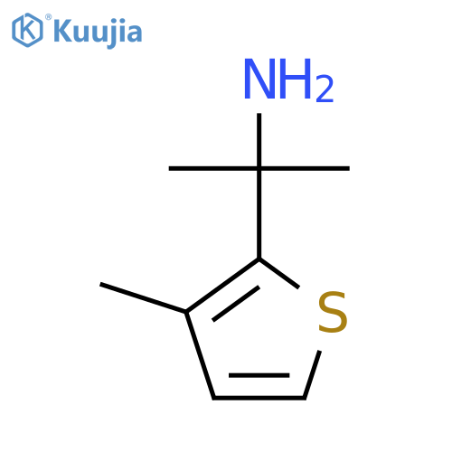 2-(3-Methylthiophen-2-yl)propan-2-amine structure
