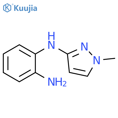 N1-(1-methyl-1H-pyrazol-3-yl)benzene-1,2-diamine structure