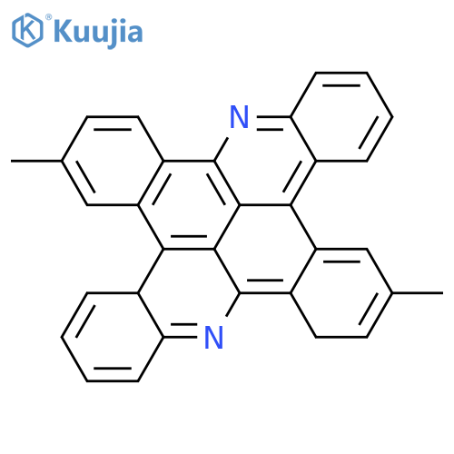 Tribenzo[c,f,j]naphtho[1,2,3,4-lmn][2,7]phenanthroline,6,15-dimethyl- structure