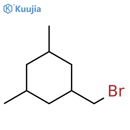 1-(bromomethyl)-3,5-dimethylcyclohexane structure