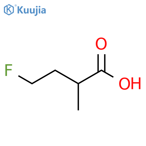 4-fluoro-2-methylbutanoic acid structure