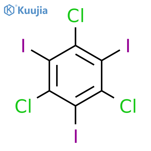 1,3,5-Trichloro-2,4,6-triiodobenzene structure
