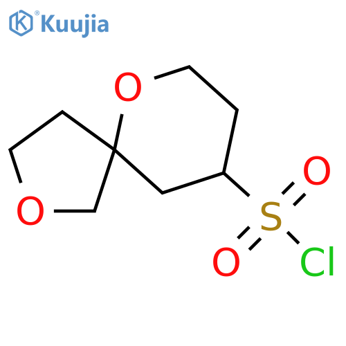 2,6-dioxaspiro4.5decane-9-sulfonyl chloride structure