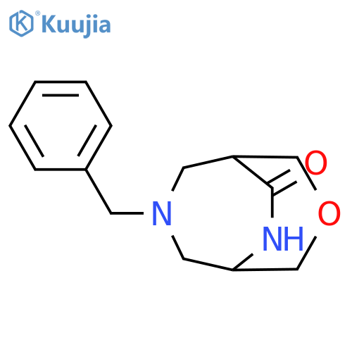 7-Benzyl-3-oxa-7,9-diazabicyclo[3.3.2]decan-10-one structure