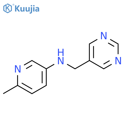 6-methyl-N-(pyrimidin-5-yl)methylpyridin-3-amine structure