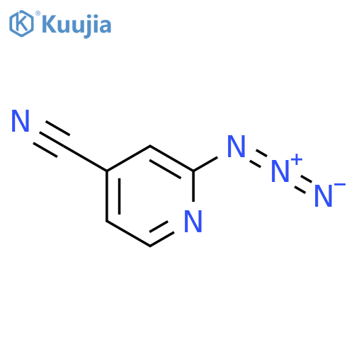 2-AZIDOPYRIDINE-4-CARBONITRILE structure