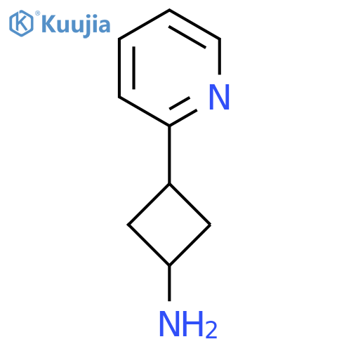 3-(Pyridin-2-YL)cyclobutan-1-amine structure
