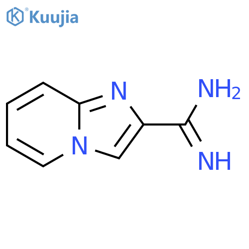 imidazo1,2-apyridine-2-carboximidamide structure