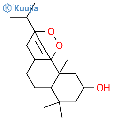 9,13-Epidioxy-11-abieten-2-ol; (2α,9α,13α)-form structure