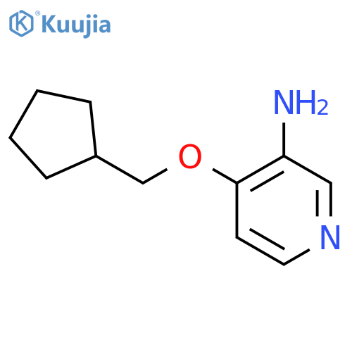 4-(Cyclopentylmethoxy)pyridin-3-amine structure