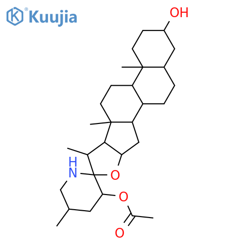Spirosolane-3,23-diol; (3β,5α,22S,23R,25S)-form, 23-Ac structure