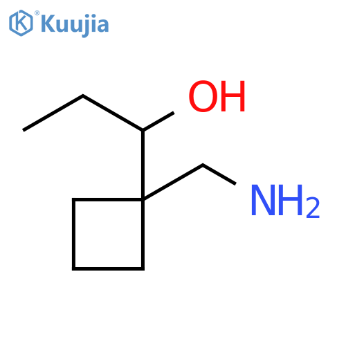 Cyclobutanemethanol, 1-(aminomethyl)-α-ethyl- structure