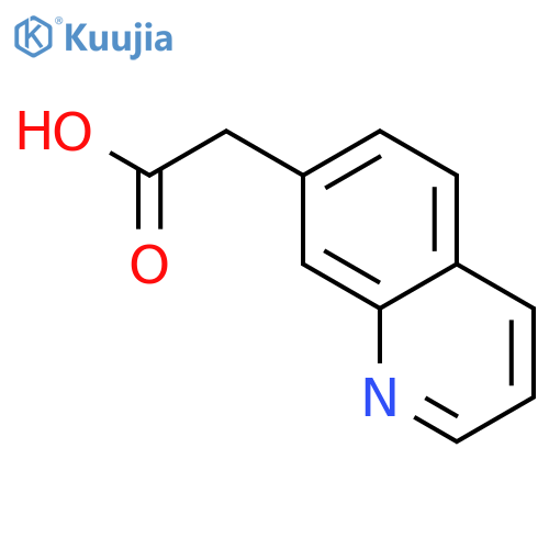 2-(quinolin-7-yl)acetic acid structure