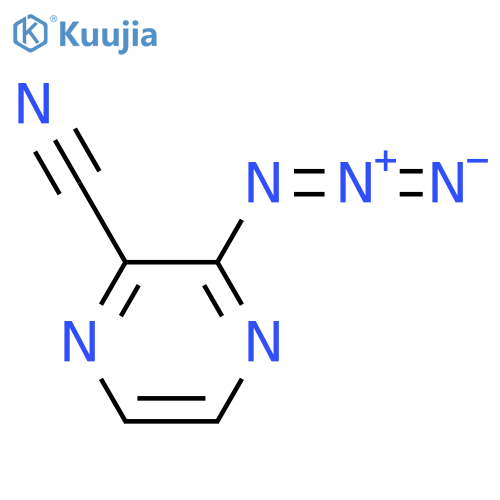 3-AZIDOPYRAZINE-2-CARBONITRILE structure