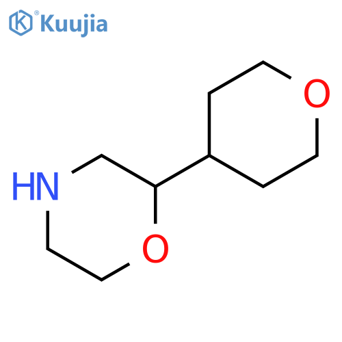 2-(oxan-4-yl)morpholine structure