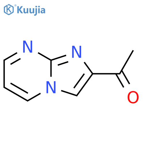 1-{imidazo1,2-apyrimidin-2-yl}ethan-1-one structure