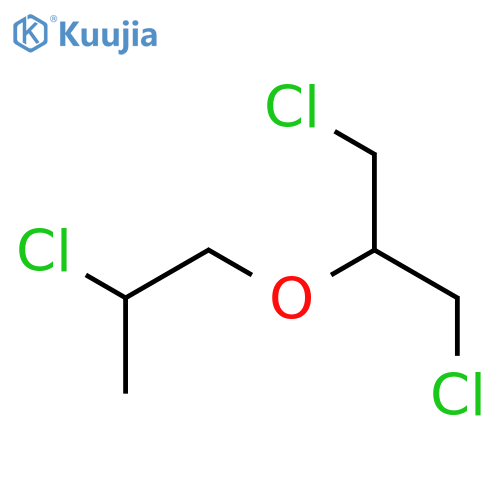 Propane, 1,3-dichloro-2-(2-chloropropoxy)-, (+)- structure