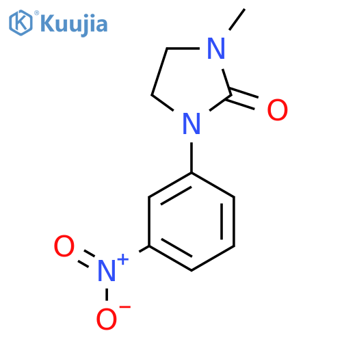 1-Methyl-3-(3-nitrophenyl)imidazolidin-2-one structure