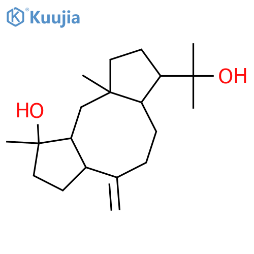 Dicyclopenta[a,d]cyclooctene-3-methanol,tetradecahydro-9-hydroxy-a,a,9,10a-tetramethyl-6-methylene-,(3R,3aS,6aR,9S,9aS,10aR)-rel-(-)- (9CI) structure