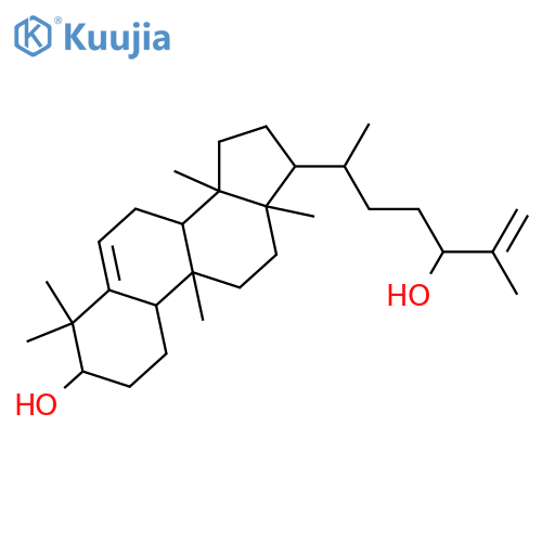 19(10→9)-Abeoeupha-5,25-diene-3,24-diol; (3β,8α,24S)-form structure