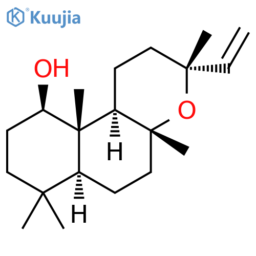 1H-Naphtho[2,1-b]pyran-10-ol,3-ethenyldodecahydro-3,4a,7,7,10a-pentamethyl-, (3R,4aR,6aS,10R,10aS,10bR)- structure