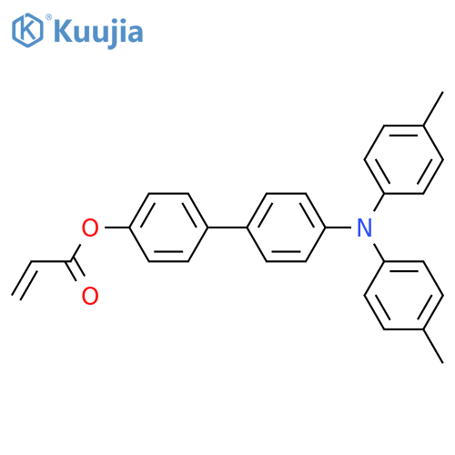 4'-(Di-p-tolylamino)-[1,1'-biphenyl]-4-yl acrylate structure