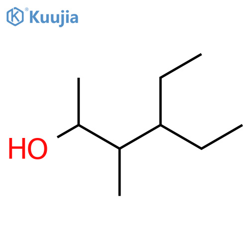 4-Ethyl-3-methylhexan-2-ol structure