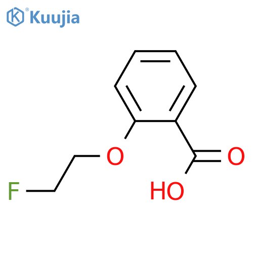 2-(2-fluoroethoxy)benzoic acid structure