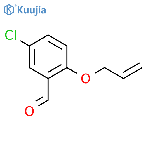 2-(Allyloxy)-5-chlorobenzenecarbaldehyde structure