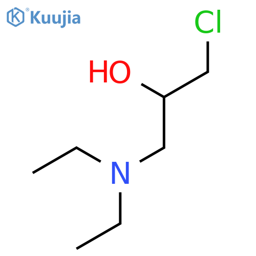 2-Propanol, 1-chloro-3-(diethylamino)- structure