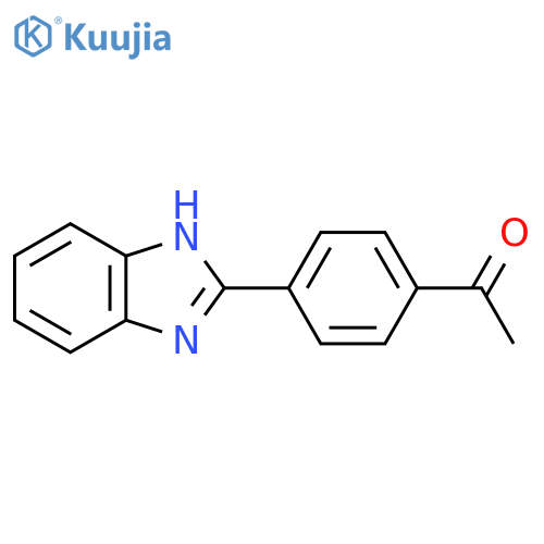 1-(4-(1H-Benzo[d]imidazol-2-yl)phenyl)ethanone structure