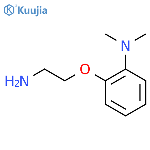 2-(2-aminoethoxy)-N,N-dimethylaniline structure