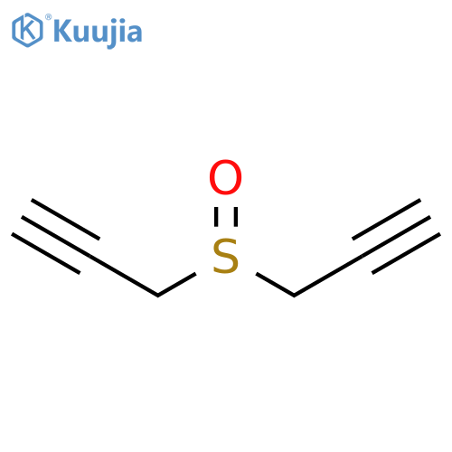 3-(Prop-2-yn-1-ylsulfinyl)prop-1-yne structure