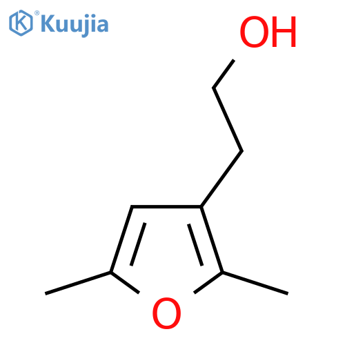 2-(2,5-dimethylfuran-3-yl)ethan-1-ol structure
