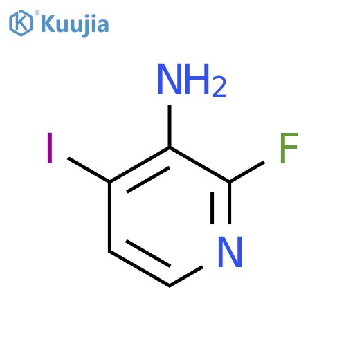 3-Pyridinamine, 2-fluoro-4-iodo- structure