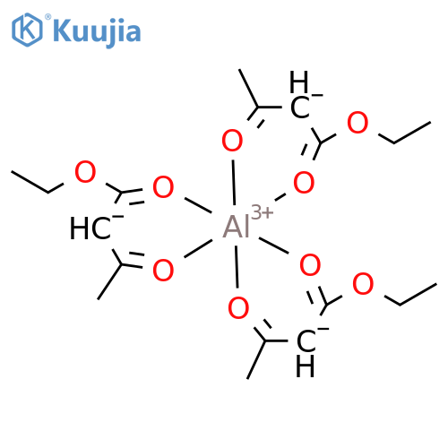 Aluminum, tris[ethyl3-(oxo-kO)butanoato-kO']- structure