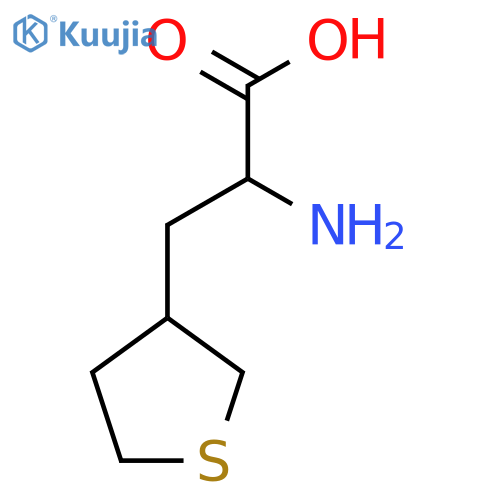 2-Amino-3-(thiolan-3-yl)propanoic acid structure