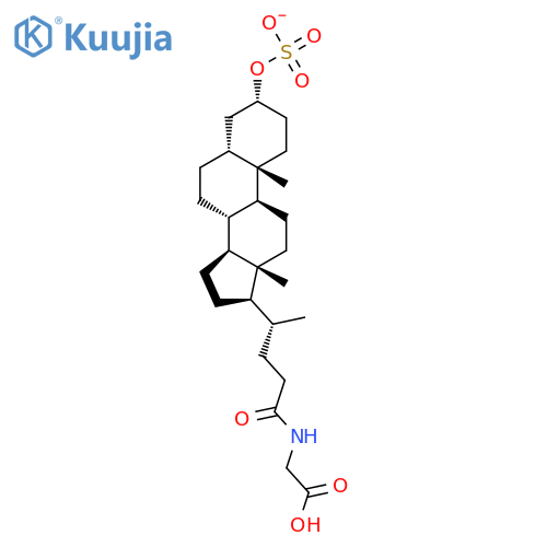 Glycine, N-[(3a,5b)-24-oxo-3-(sulfooxy)cholan-24-yl]- structure