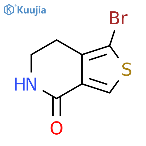 1-Bromo-6,7-dihydrothieno[3,4-c]pyridin-4(5H)-one structure