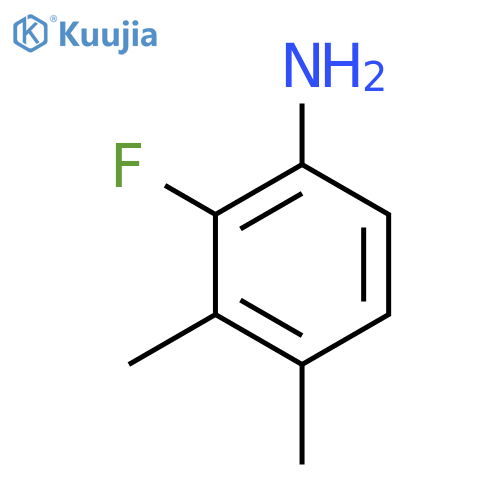 2-Fluoro-3,4-dimethylaniline structure