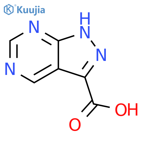 1H-pyrazolo[3,4-d]pyrimidine-3-carboxylic acid structure