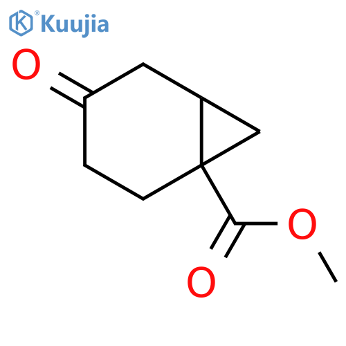 methyl 4-oxobicyclo[4.1.0]heptane-1-carboxylate structure